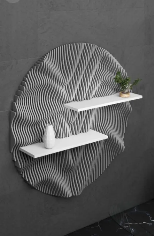 3D Parametric wall shelf - Image 3
